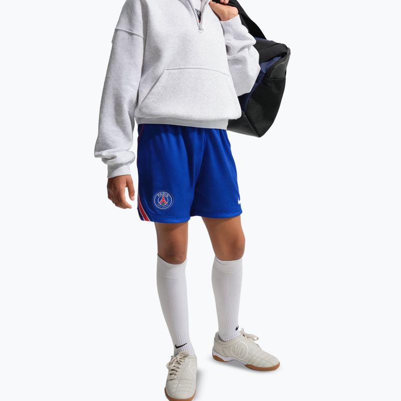 Шорти футбольні дитячі Nike Paris Saint-Germain Dri-Fit Stadium old royal/white 5