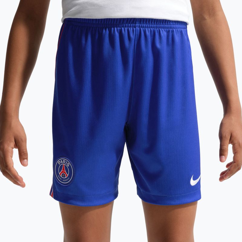 Шорти футбольні дитячі Nike Paris Saint-Germain Dri-Fit Stadium old royal/white 8