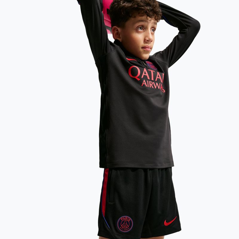 Шорти футбольні дитячі Nike Paris Saint-Germain Strike black/hyper royal/global red/global red 5