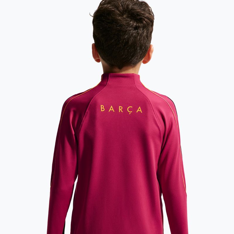 Дитячий футбольний светр Nike FC Barcelona Strike Dri-Fit Soccer Knit Drill Top 7