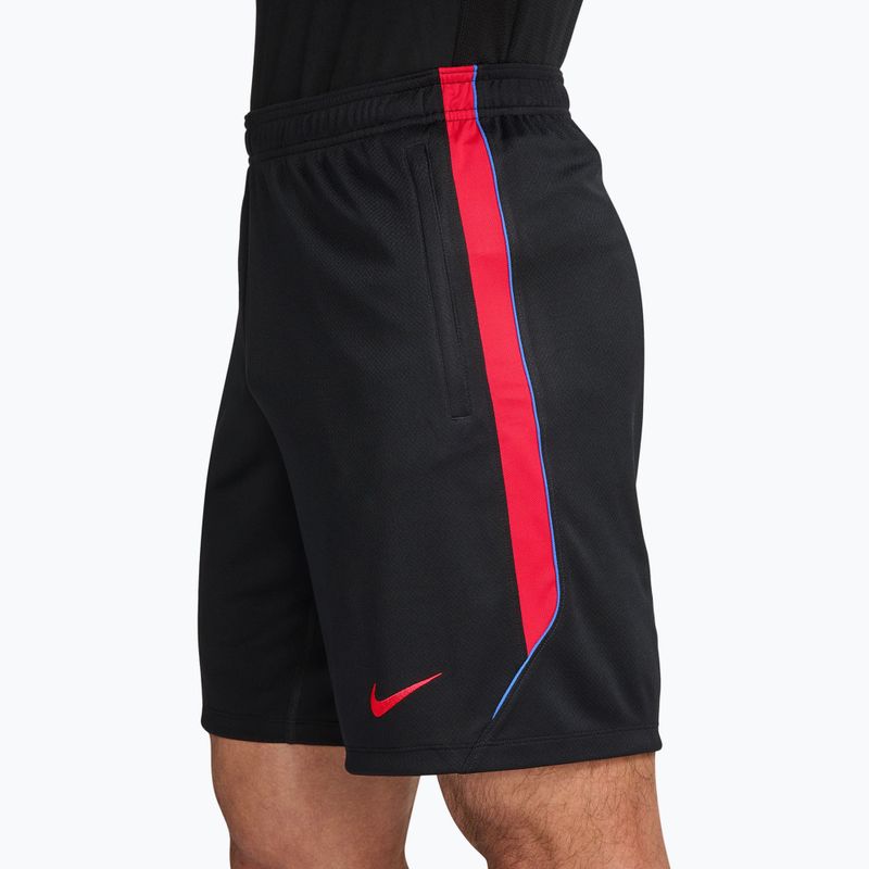 Шорти футбольні чоловічі Nike Paris Saint-Germain Strike black/global red/global red 3