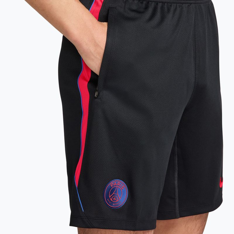 Шорти футбольні чоловічі Nike Paris Saint-Germain Strike black/global red/global red 4