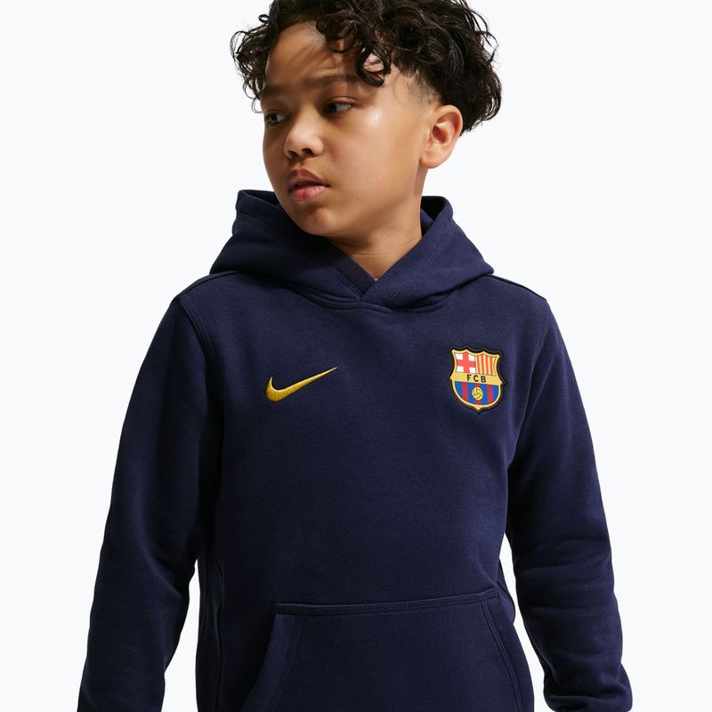 Дитячий світшот Nike FC Barcelona Club 4