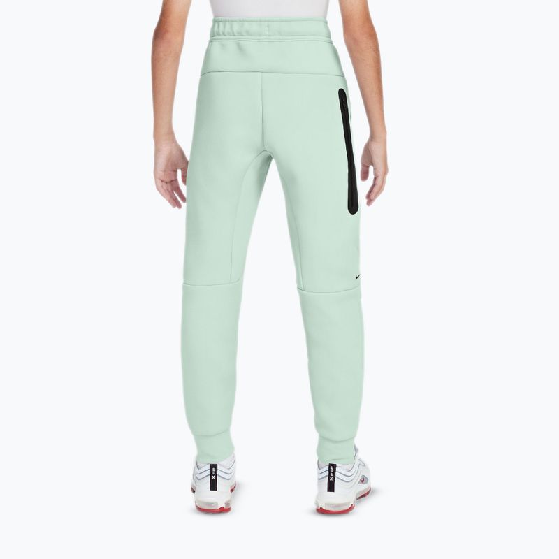 Штани дитячі Nike Sportswear Tech Fleece barely green/black/black 2