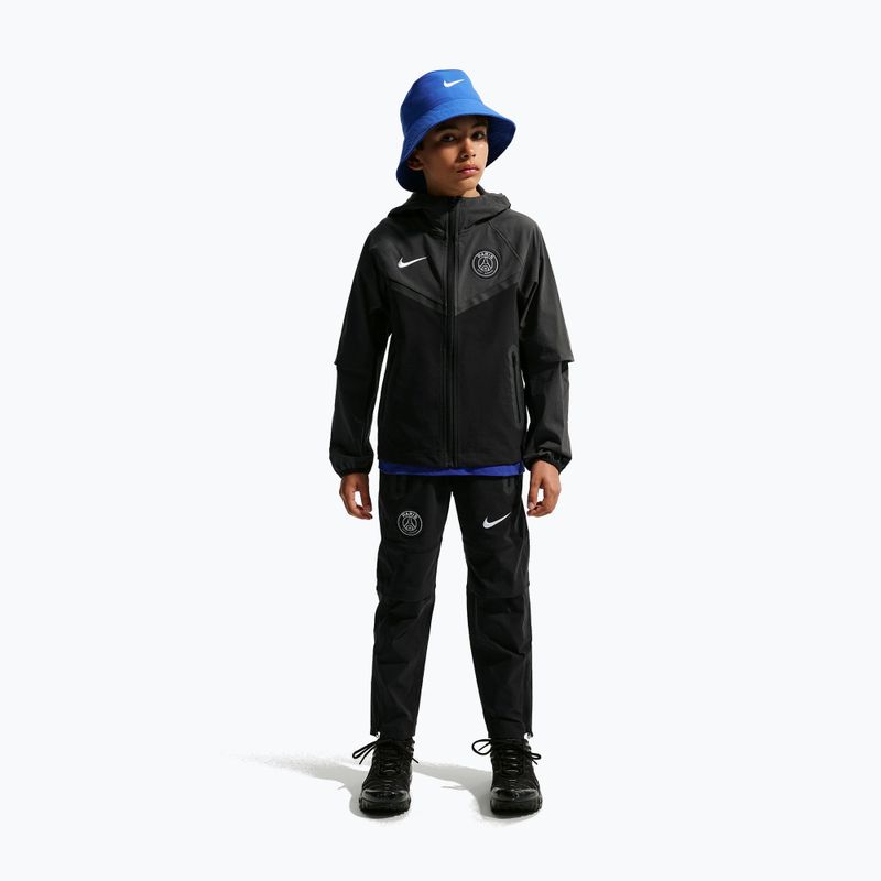 Дитяча футбольна куртка Nike Paris Saint-Germain Tech Full Zip black/anthracite/white 2