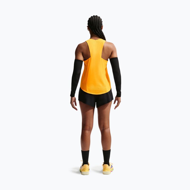 Футболка для бігу жіноча Nike AeroSwift Dri-Fit ADV Singlet laser orange/black 3