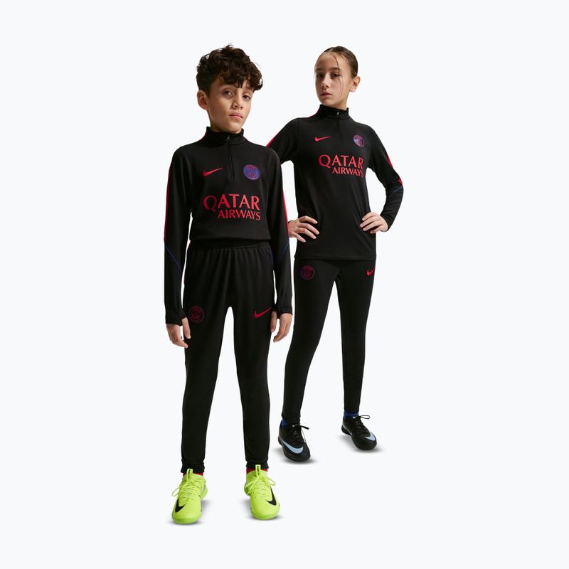 Штани футбольні дитячі Nike Paris Saint-Germain Strike Dri-Fit black/global red/global red 2