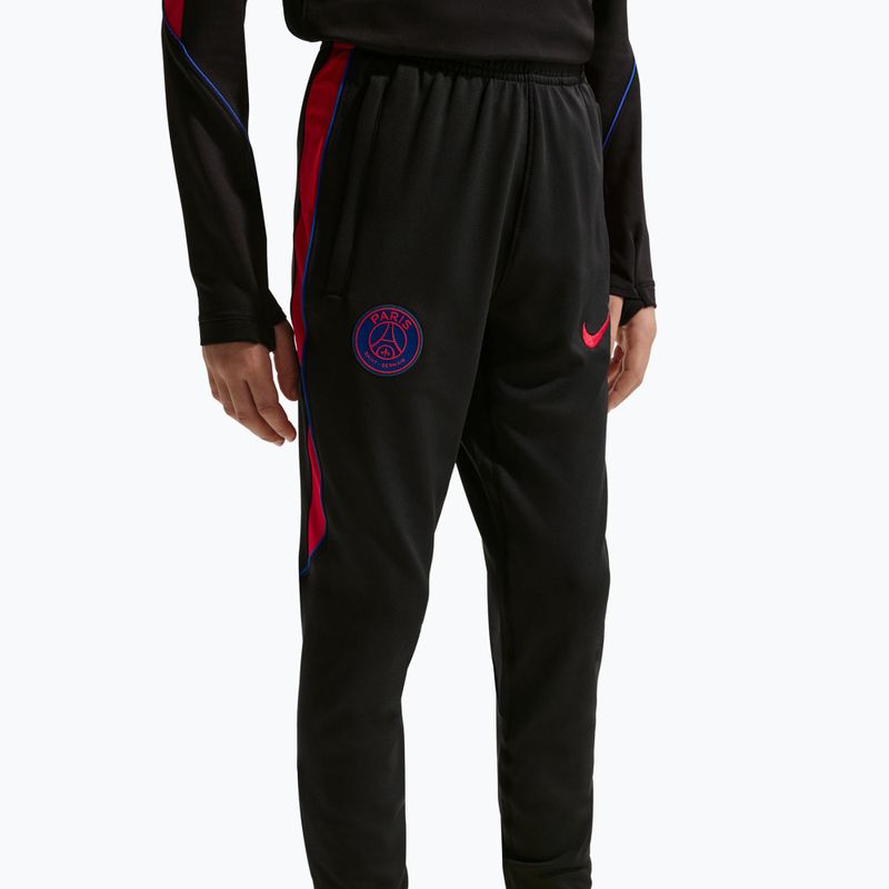 Штани футбольні дитячі Nike Paris Saint-Germain Strike Dri-Fit black/global red/global red 7