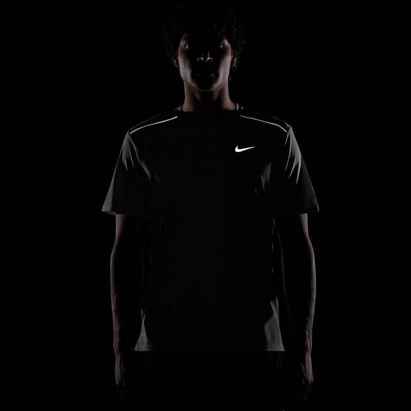Футболка для бігу чоловіча Nike Miler Dri-Fit UV grey fog/particle grey 7
