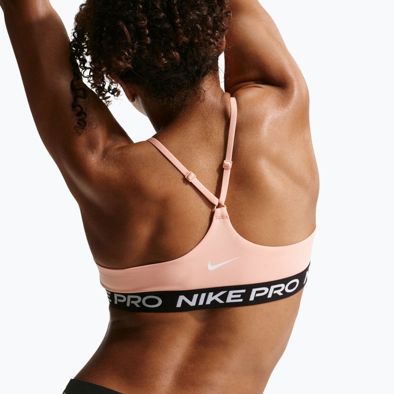 Дитячий спортивний бюстгальтер Nike Pro Indy arctic orange/black/white 6