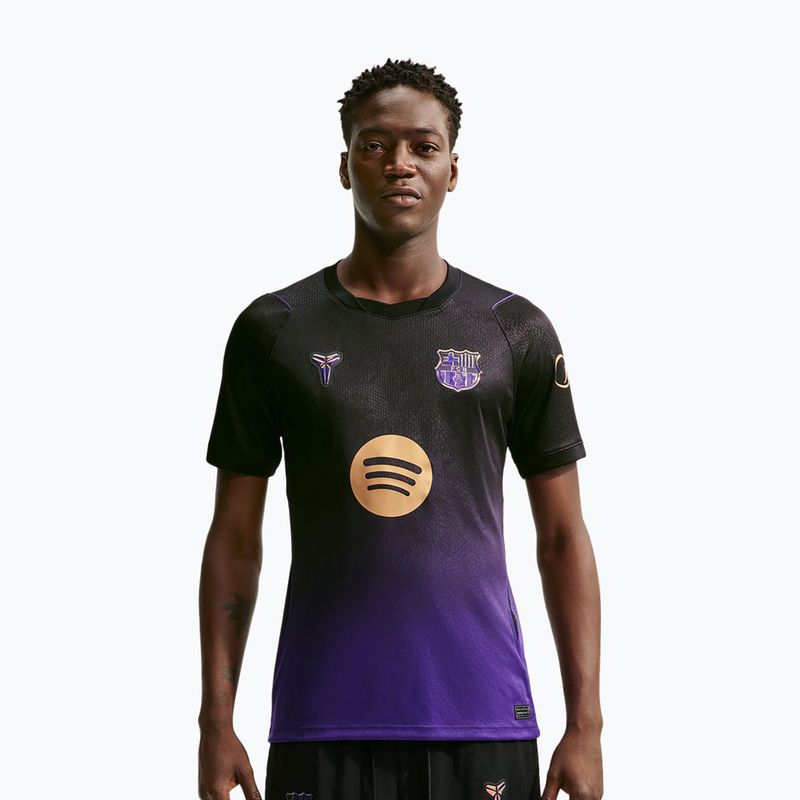 Футболка футбольна чоловіча Nike FC Barcelona 2026/27 Stadium Away field purple/field purple/metallic gold