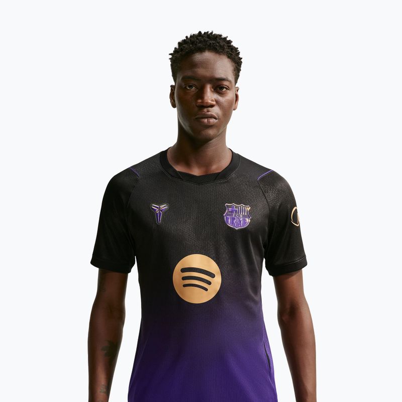 Футболка футбольна чоловіча Nike FC Barcelona 2026/27 Stadium Away field purple/field purple/metallic gold 4