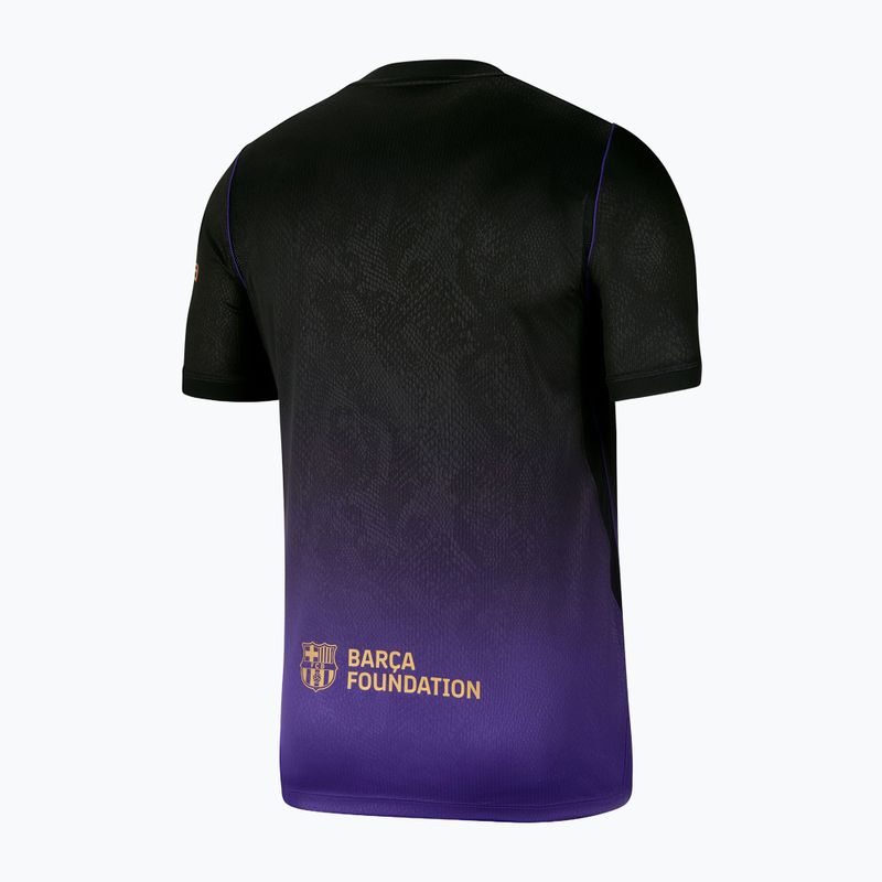 Футболка футбольна чоловіча Nike FC Barcelona 2026/27 Stadium Away field purple/field purple/metallic gold 8