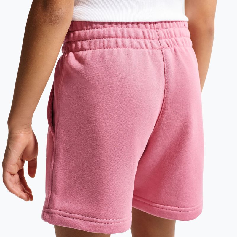 Дитячі шорти Nike Sportswear Club Fleece peony/peony/white 4