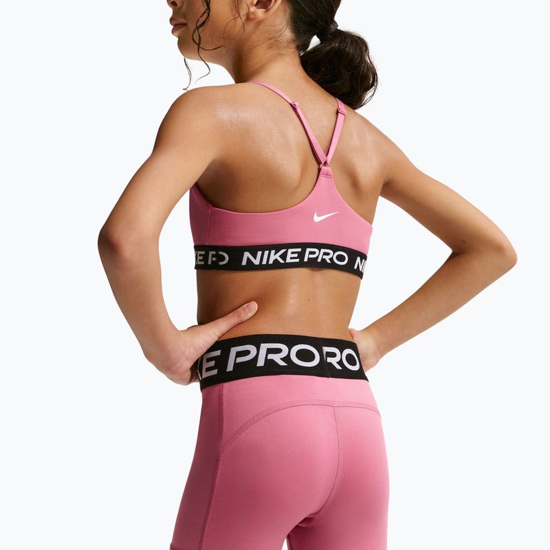 Дитячі шорти Nike Pro peony/white 5
