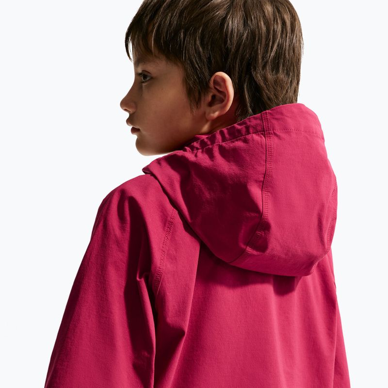 Дитяча футбольна куртка Nike FC Barcelona Tech Full Zip noble red/black/mineral yellow 5
