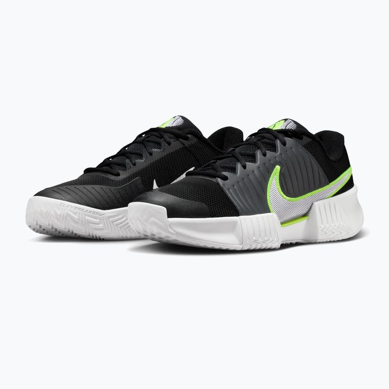 Кросівки чоловічі Nike Zoom GP Challenge Pro Clay black/anthracite/ volt/white 10