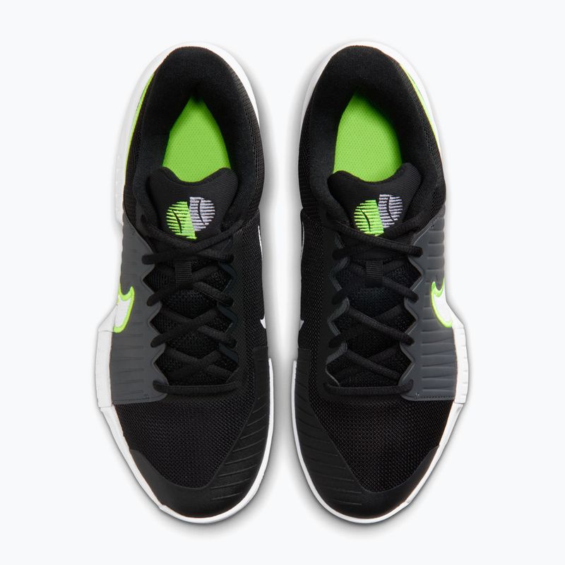 Кросівки чоловічі Nike Zoom GP Challenge Pro Clay black/anthracite/ volt/white 12