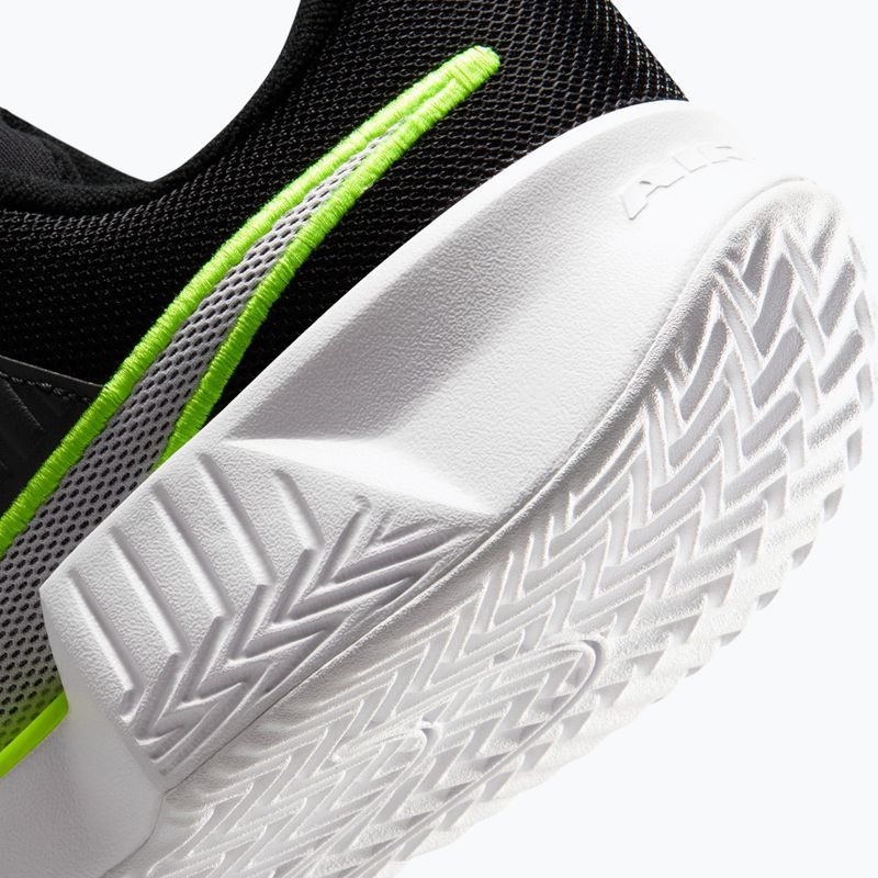Кросівки чоловічі Nike Zoom GP Challenge Pro Clay black/anthracite/ volt/white 15