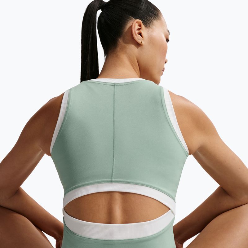 Футболка для тренувань жіноча Nike One Dri-Fit steam/white/white 6