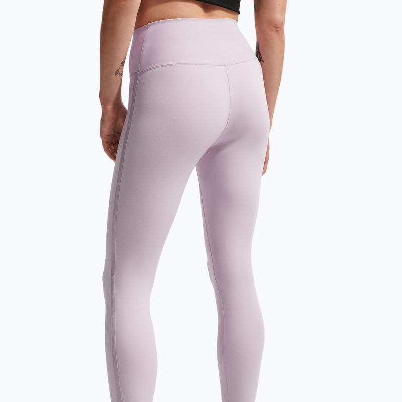 Легінси жіночі Nike One High-Waisted Seamless platinum violet 5