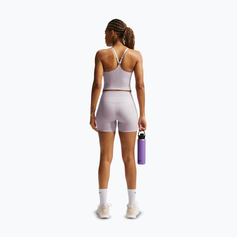 Шорти жіночі Nike One Biker 5" platinum violet 3