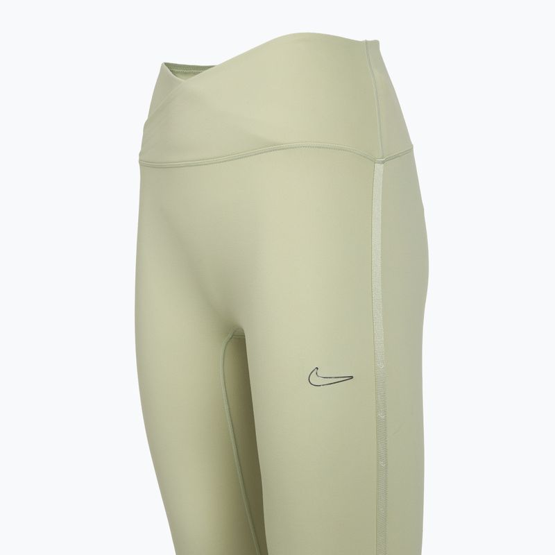 Легінси жіночі Nike One High-Waisted Seamless olive aura 3