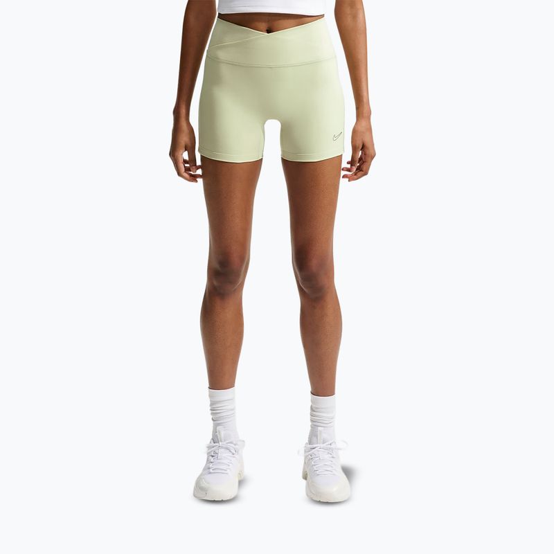Шорти жіночі Nike One Biker 5" olive aura 2