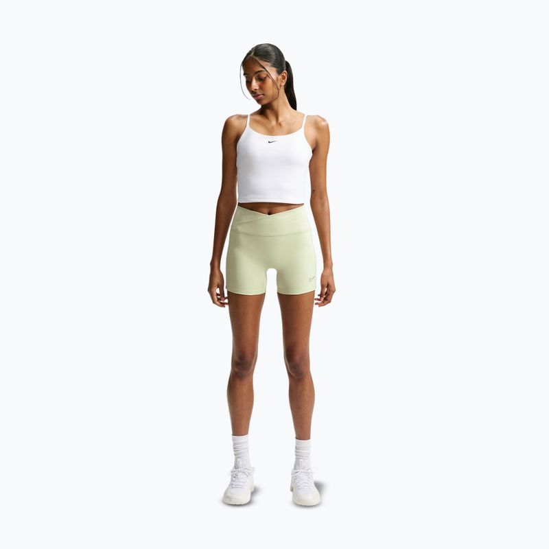 Шорти жіночі Nike One Biker 5" olive aura 4