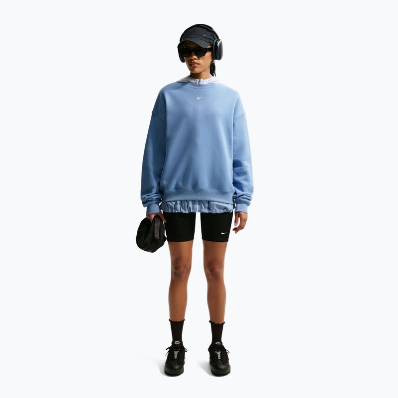 Кофта жіноча Nike Studio Fleece Medium Weight work blue/sail 2