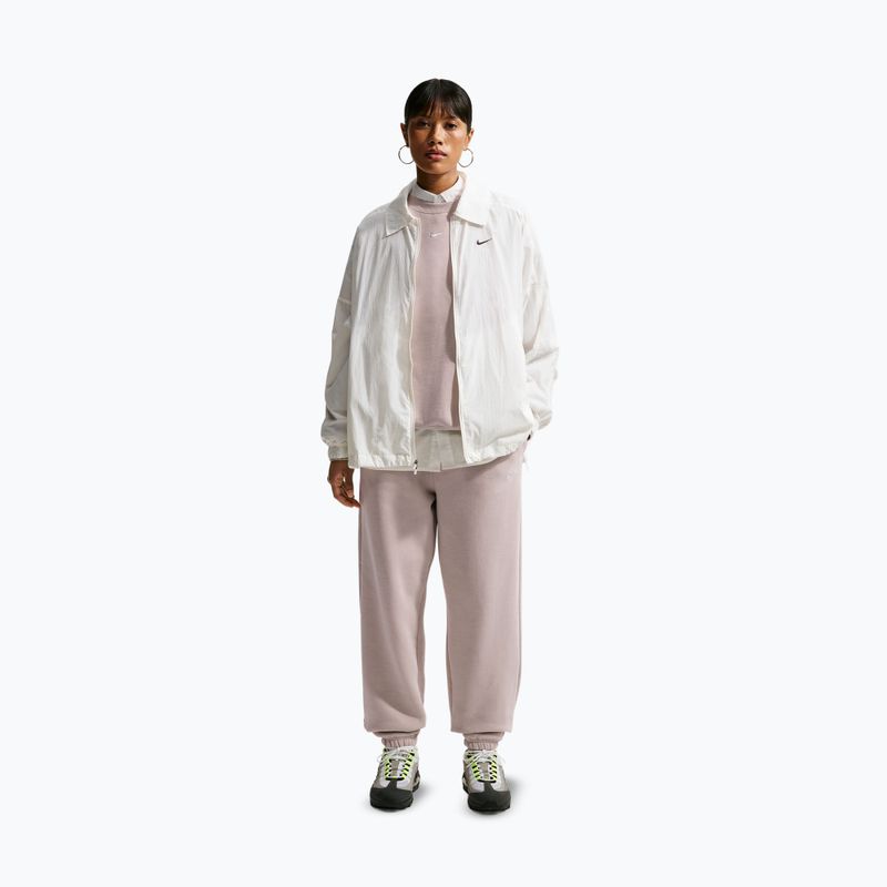 Штани жіночі Nike Studio Fleece Medium Weight cream Ii/sail 2