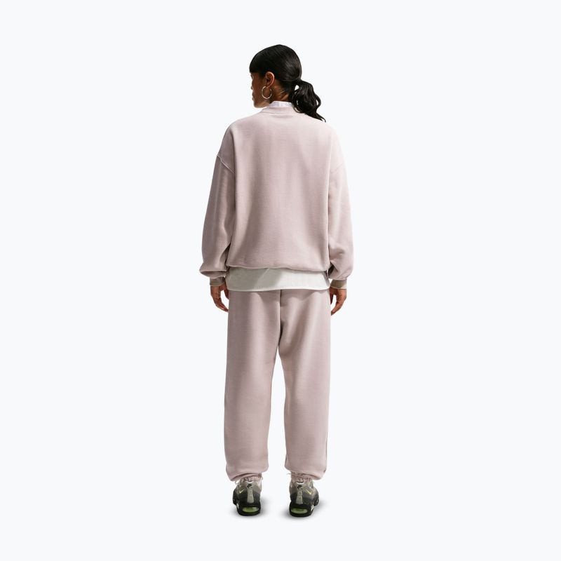 Штани жіночі Nike Studio Fleece Medium Weight cream Ii/sail 3