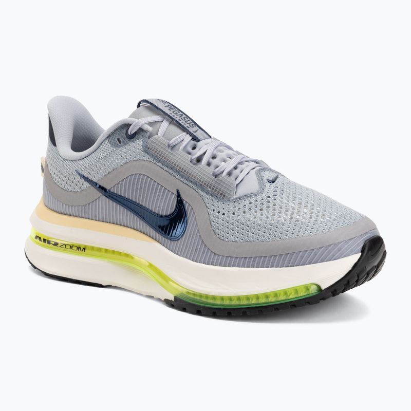 Кросівки для бігу чоловічі Nike Pegasus Premium wolf grey/pewter/sail/midnight navy