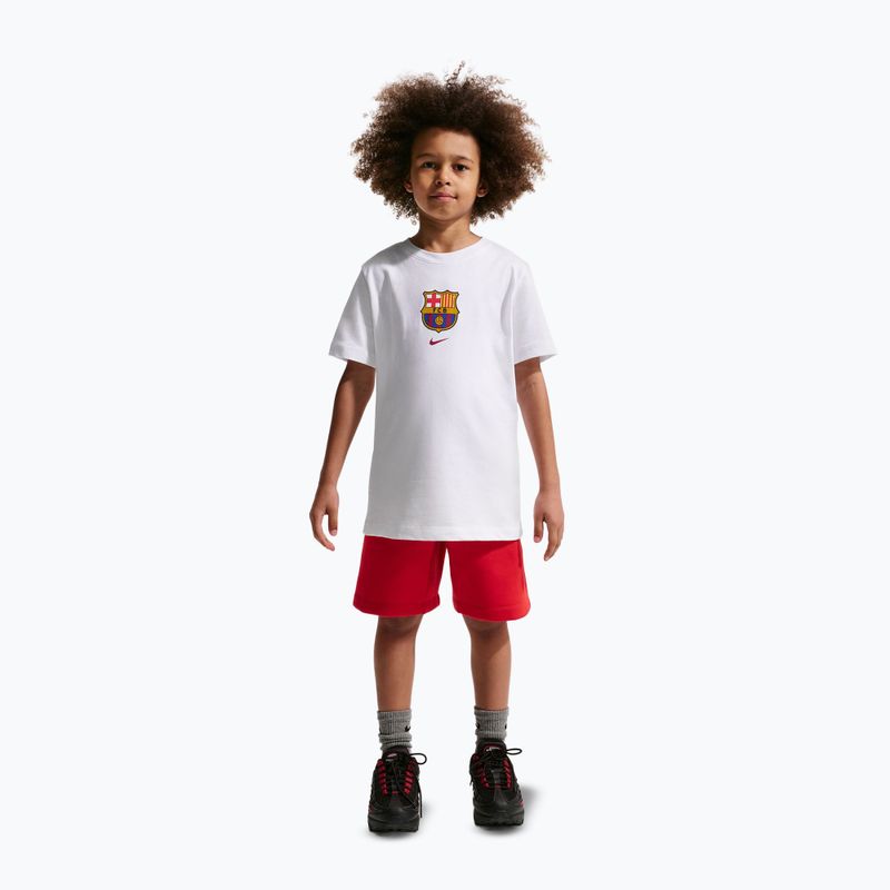 Футболка дитяча Nike FC Barcelona Soccer white 2