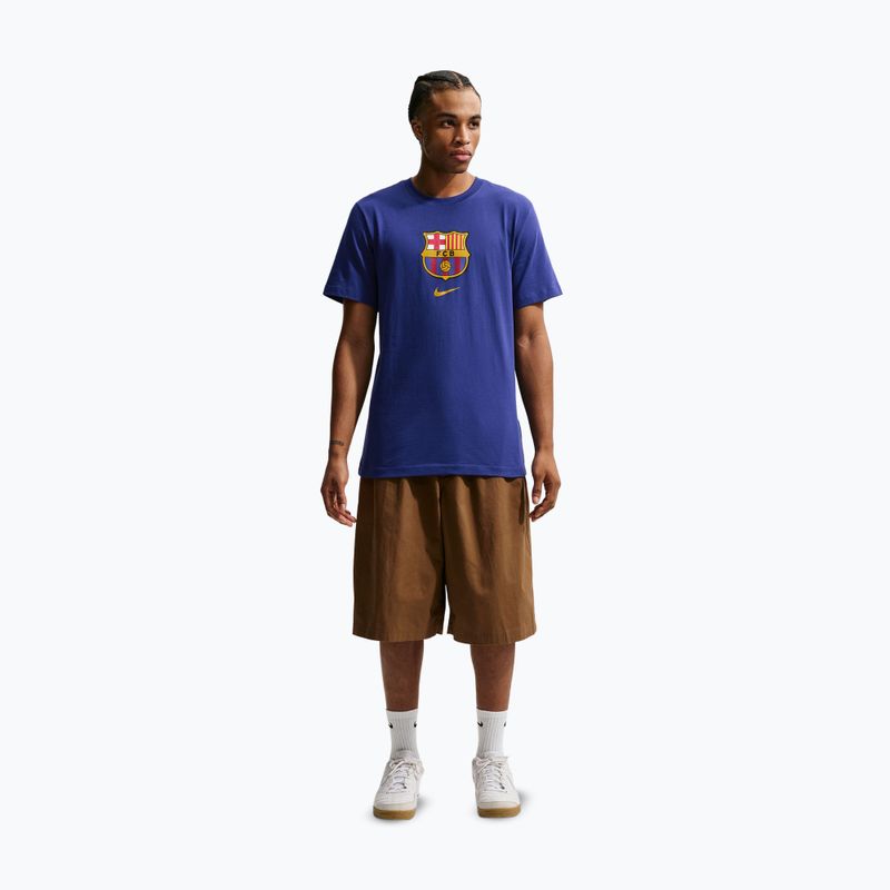 Футболка чоловіча Nike FC Barcelona Soccer deep royal blue 2