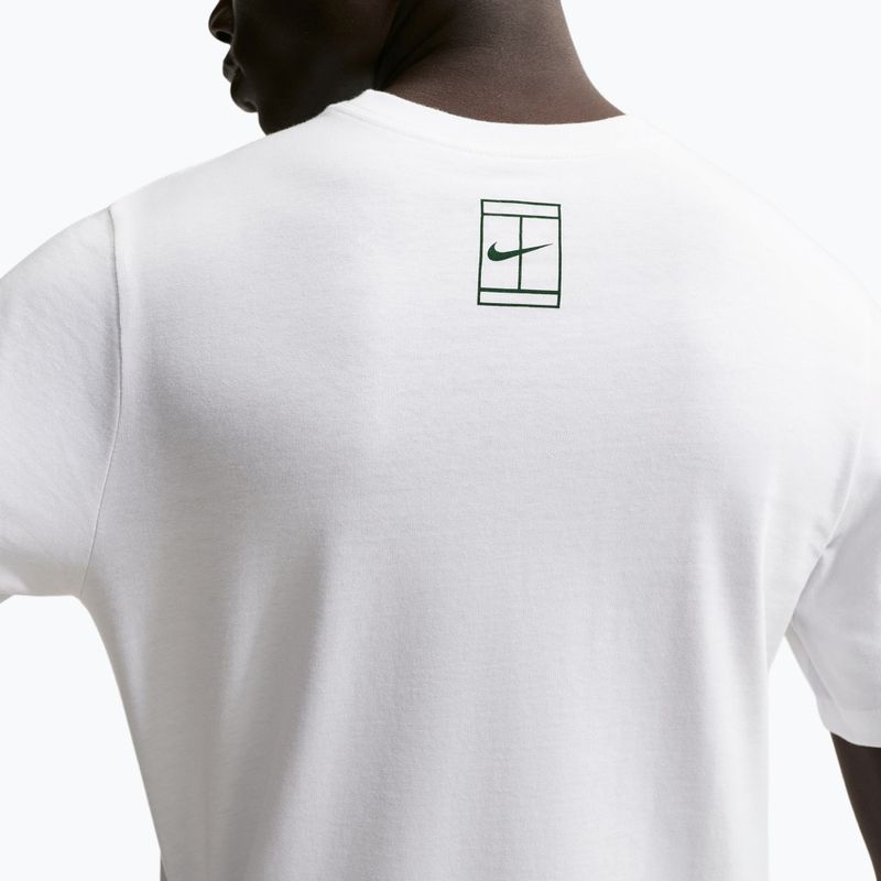 Футболка тенісна чоловіча Nike Court Love white 5