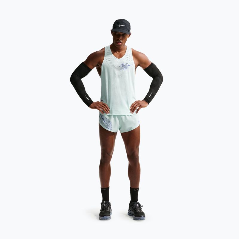 Футболка для бігу чоловіча Nike AeroSwift Dri-Fit ADV Running Singlet barely green/lapis 2