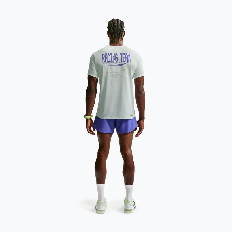 Футболка для бігу чоловіча Nike AeroSwift Dri-Fit ADV barely green/lapis 3