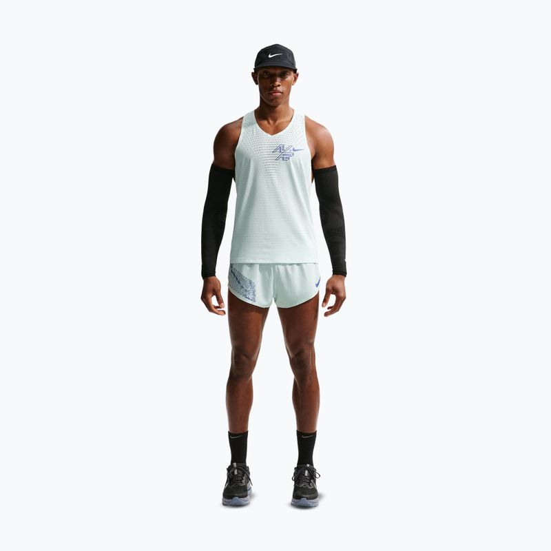 Шорти для бігу чоловічі Nike AeroSwift Dri-Fit ADV Brief-Lined 2" barely green/lapis 2