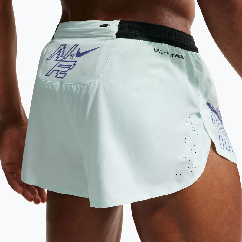 Шорти для бігу чоловічі Nike AeroSwift Dri-Fit ADV Brief-Lined 2" barely green/lapis 6