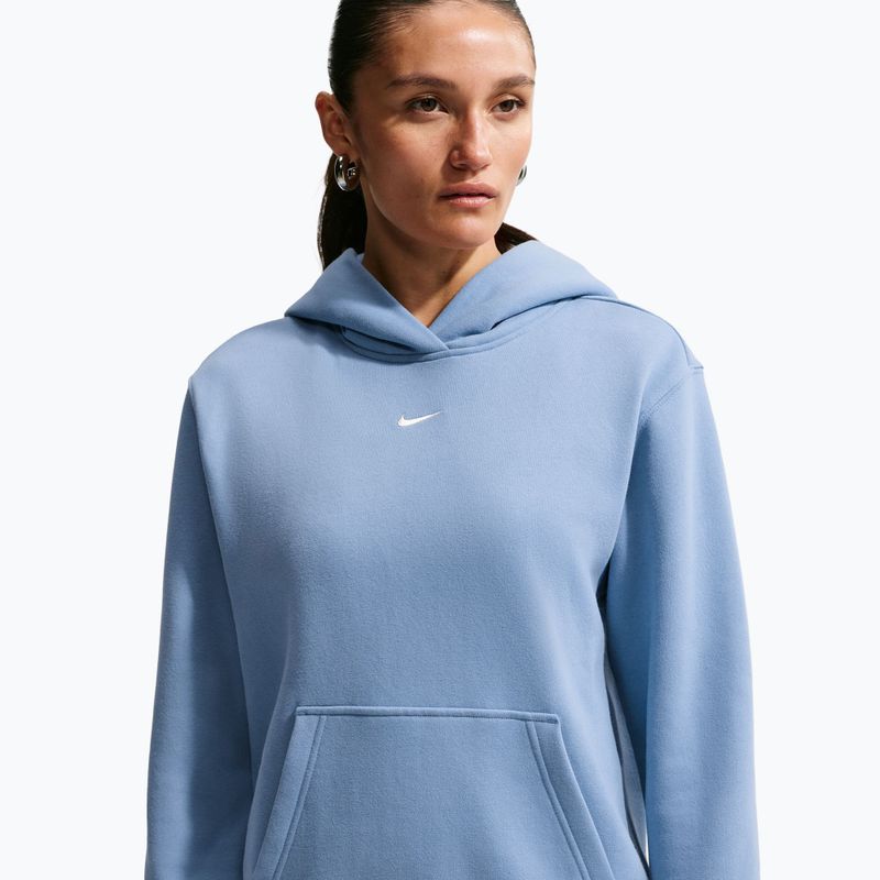 Кофта жіноча Nike Studio Fleece work blue/sail 4