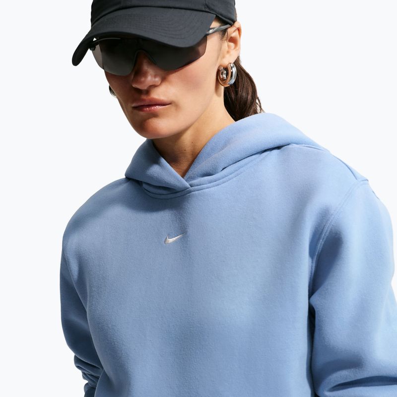 Кофта жіноча Nike Studio Fleece work blue/sail 5