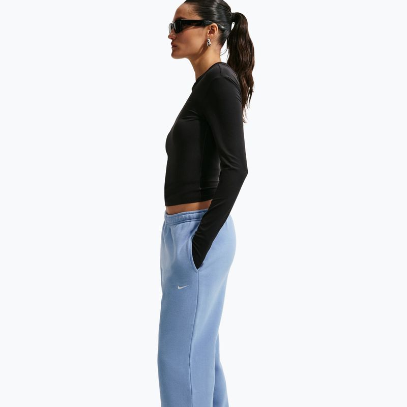 Штани жіночі Nike Studio Fleece work blue/sail 4
