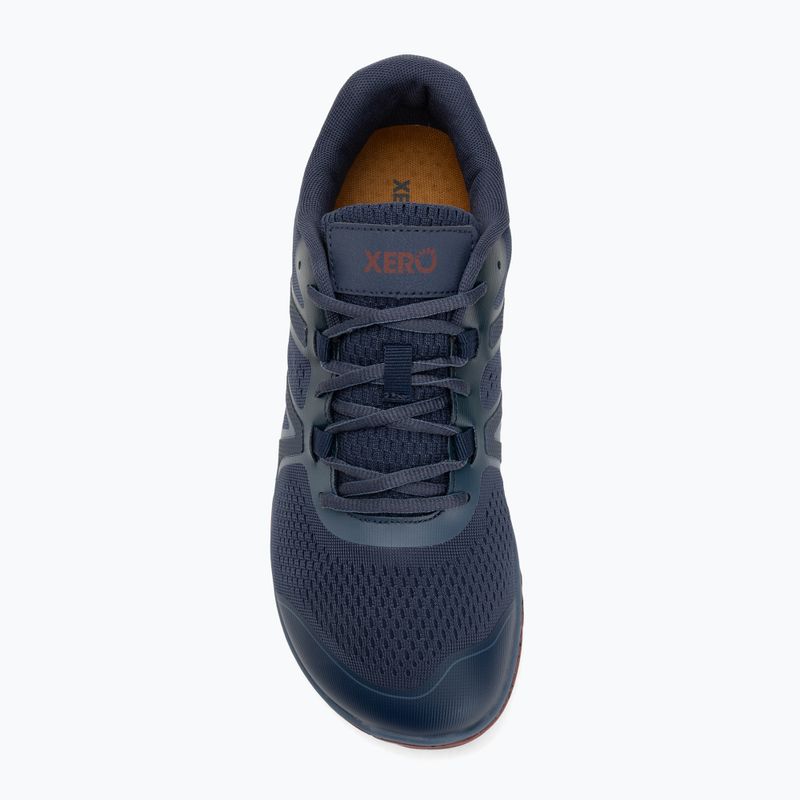 Кросівки barefoot чоловічі Xero Shoes HFS II vinage indigo/red orche 5