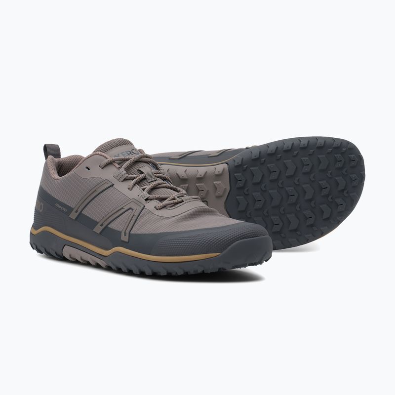 Кросівки barefoot чоловічі Xero Shoes Scrambler Trail Low WP driftwood/asphalt 13