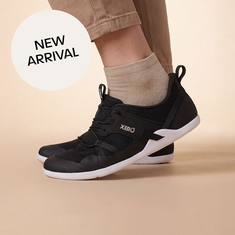 Кросівки barefoot жіночі Xero Shoes Prio Easy On black/white 9