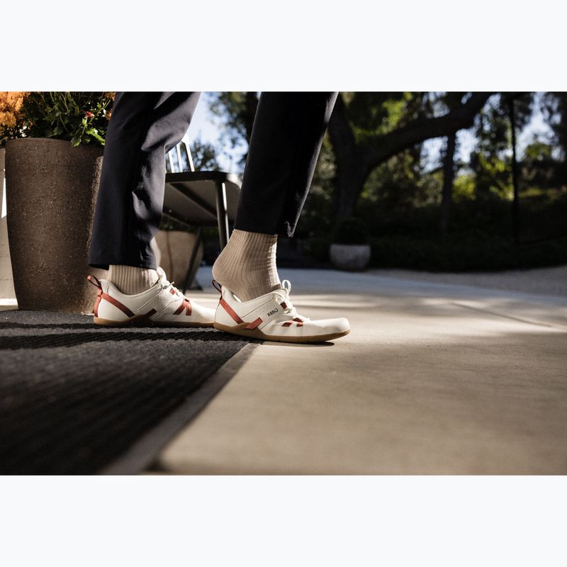 Кросівки barefoot жіночі Xero Shoes Prio Easy On egret/burnt brick 8