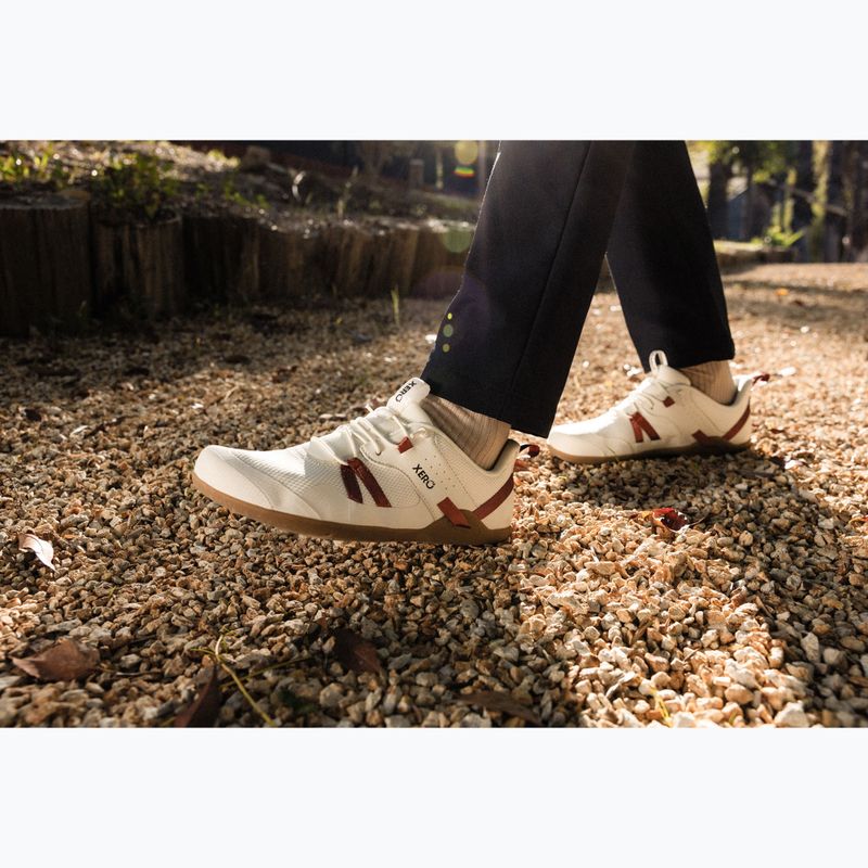 Кросівки barefoot жіночі Xero Shoes Prio Easy On egret/burnt brick 9