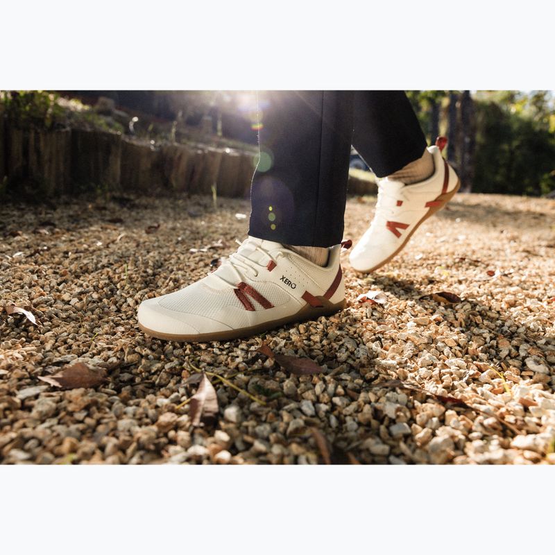 Кросівки barefoot жіночі Xero Shoes Prio Easy On egret/burnt brick 10
