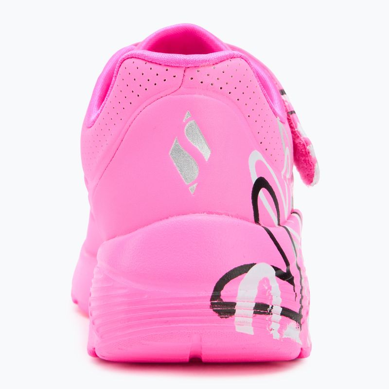 Кросівки дитячі SKECHERS Uno Lite Love Levitate hot pink/multi 6